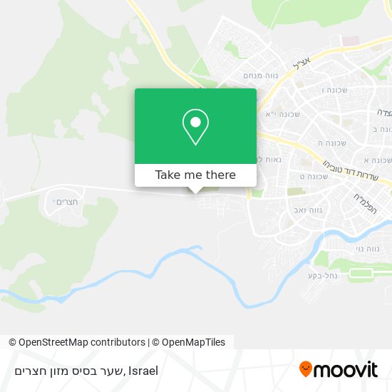 שער בסיס מזון חצרים map