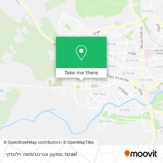 שמעון אגרנט/משה וילנסקי map