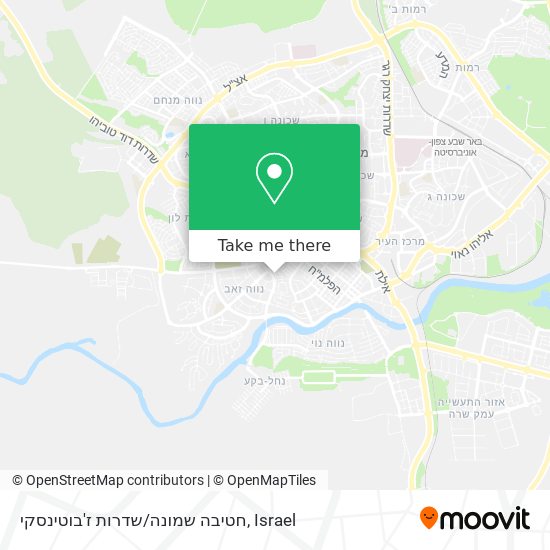 חטיבה שמונה/שדרות ז'בוטינסקי map