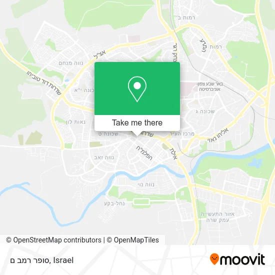 Карта סופר רמב ם