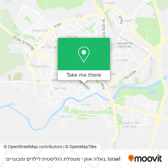 גאלה אוזן - מטפלת הוליסטית לילדים ומבוגרים map