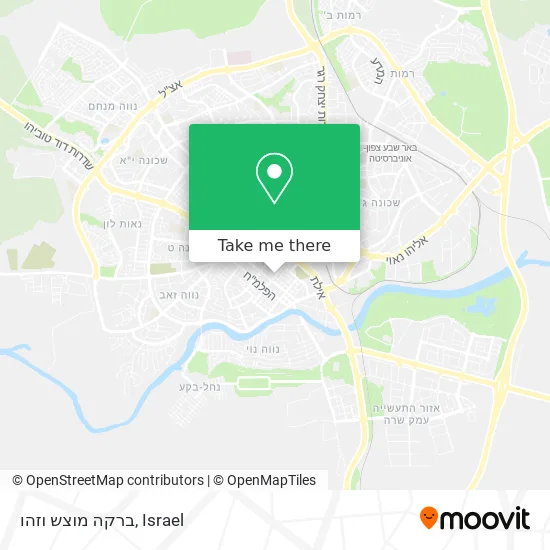 Карта ברקה מוצש וזהו