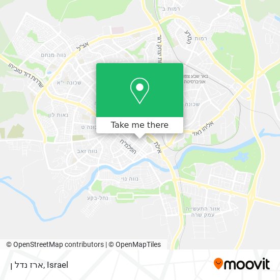 ארז נדל ן map