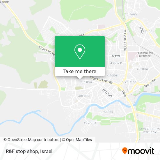 R&F stop shop map