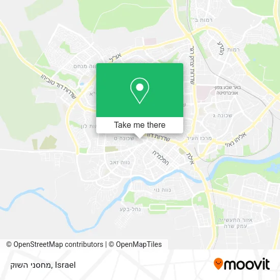 Карта מחסני השוק