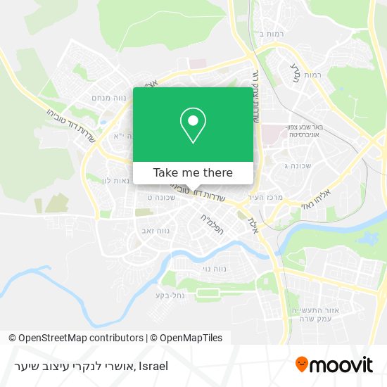 אושרי לנקרי עיצוב שיער map