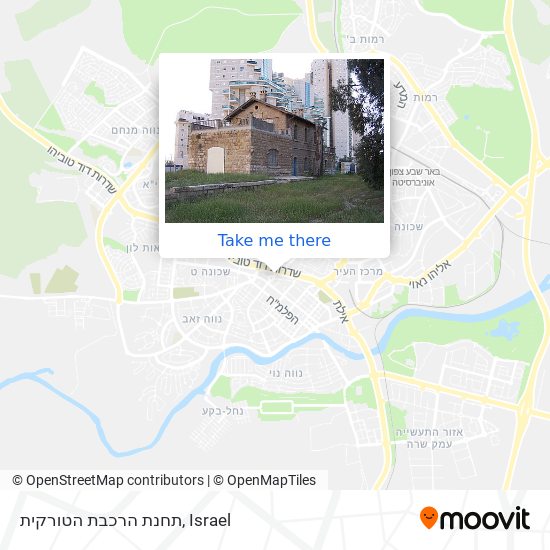 תחנת הרכבת הטורקית map