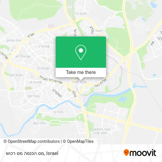 Карта מס הכנסה מס רכוש
