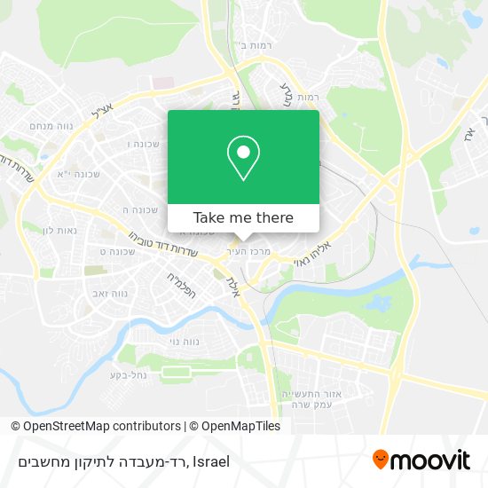 רד-מעבדה לתיקון מחשבים map