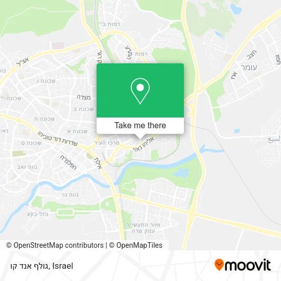 Карта גולף אנד קו