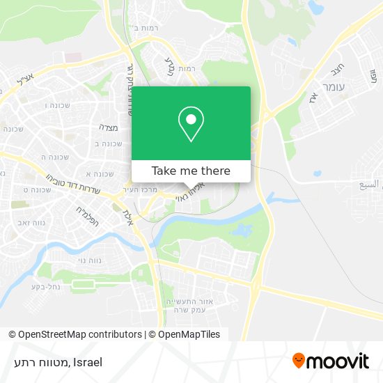 מטווח רתע map