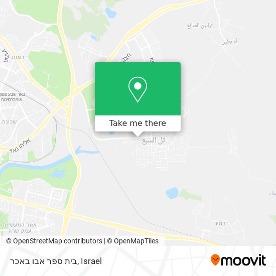 בית ספר אבו באכר map