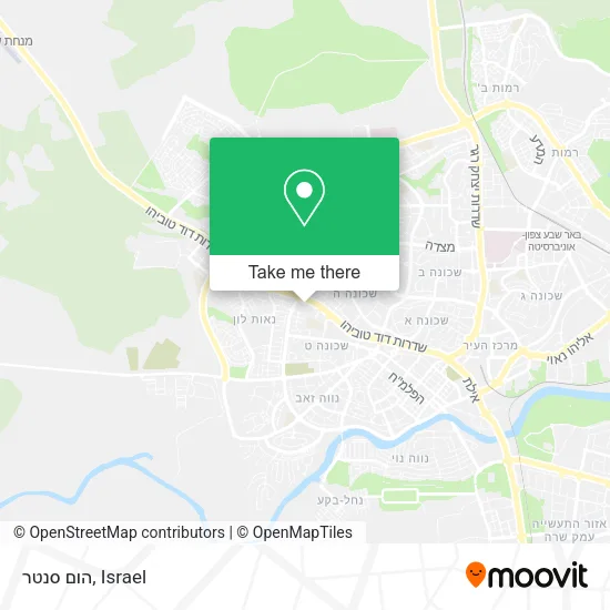 Карта הום סנטר