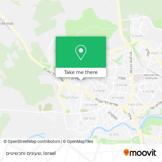 שעונים ותכשיטים map