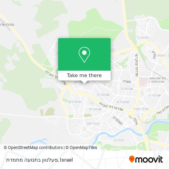 פעלטון בתנועה מתמדת map