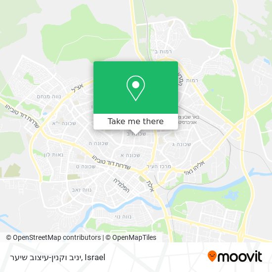 יניב וקנין-עיצוב שיער map