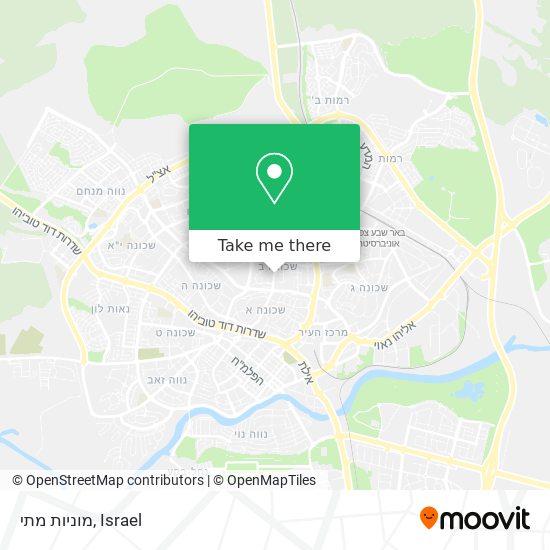 מוניות מתי map