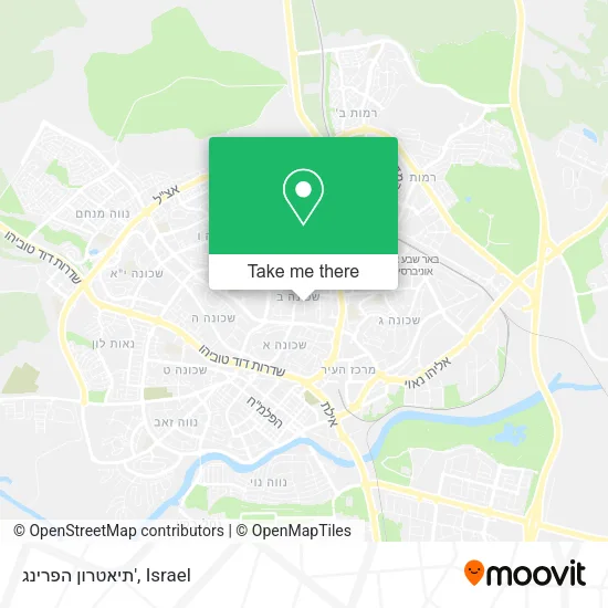 Карта תיאטרון הפרינג'