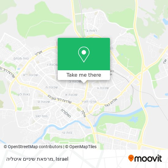 מרפאת שיניים איטליה map