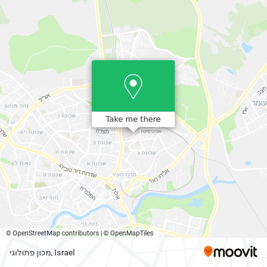 מכון פתולוגי map