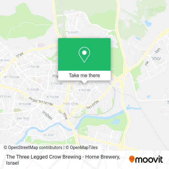Карта The Three Legged Crow Brewing - Home Brewery
