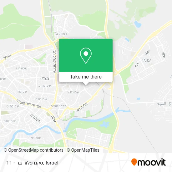 11 - סקנדפלור בר map