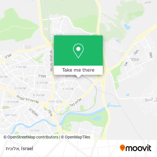 Карта אלונית