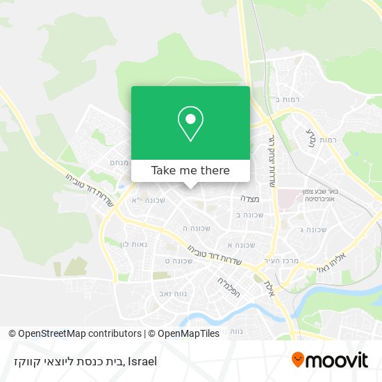 Карта בית כנסת ליוצאי קווקז