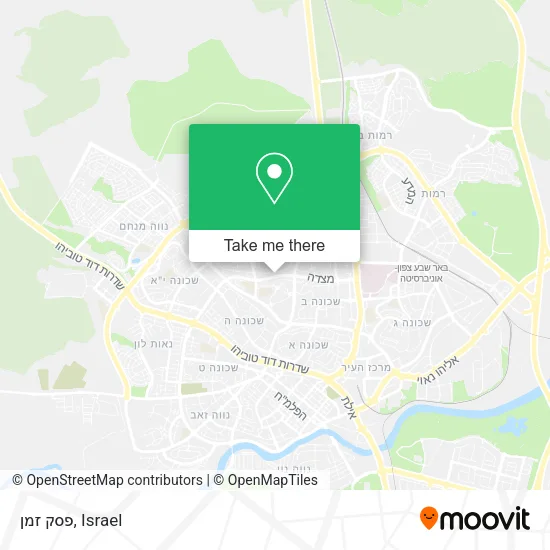 Карта פסק זמן