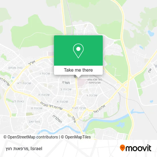 Карта מרפאות חוץ