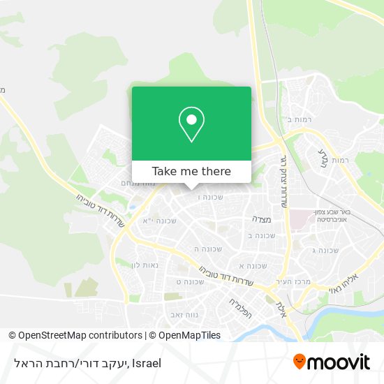 Карта יעקב דורי/רחבת הראל