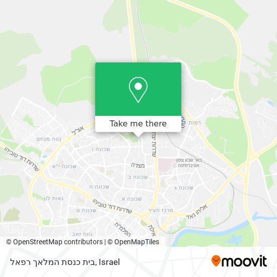 בית כנסת המלאך רפאל map