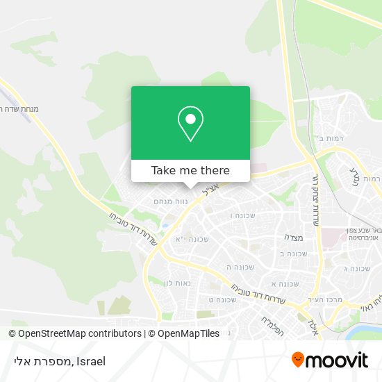 מספרת אלי map