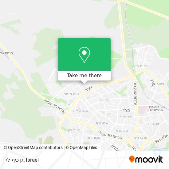 גן כיף לי map