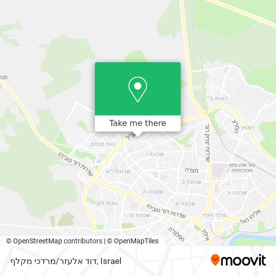 דוד אלעזר/מרדכי מקלף map