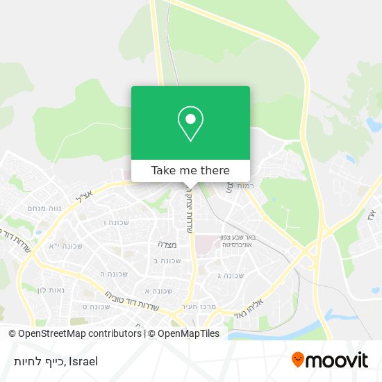 כייף לחיות map