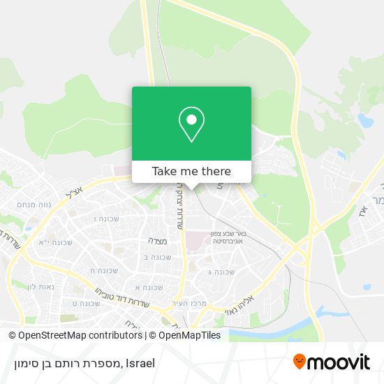 מספרת רותם בן סימון map