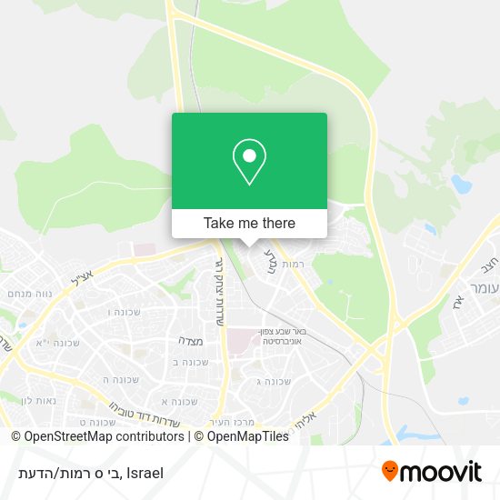 בי ס רמות/הדעת map