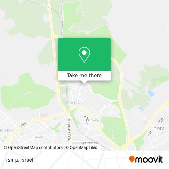 Карта גן ויצו