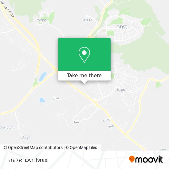 תיכון אלעהד map