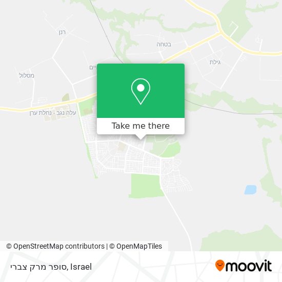 סופר מרק צברי map