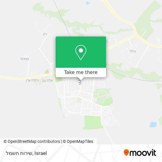 שירות חשמל map