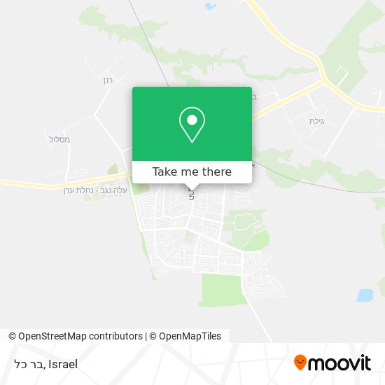 בר כל map