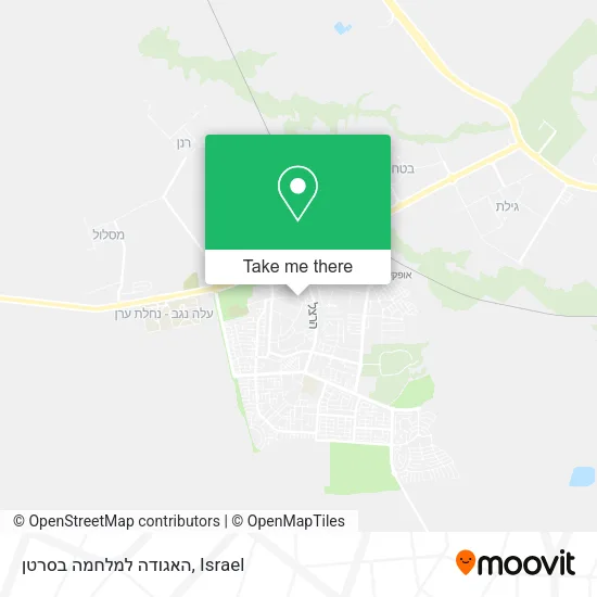 Карта האגודה למלחמה בסרטן