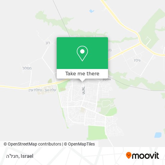 חנל'ה map