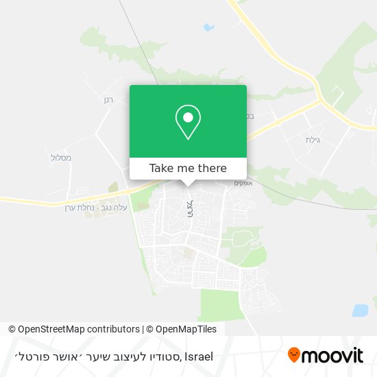 סטודיו לעיצוב שיער ׳אושר פורטל׳ map