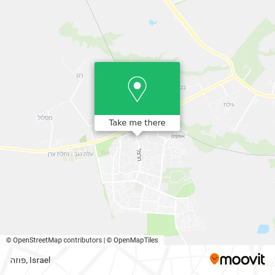 Карта פוזה