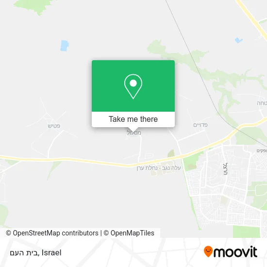 Карта בית העם