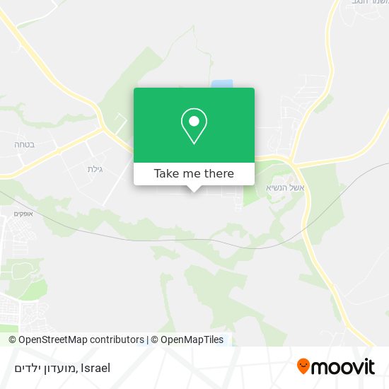 מועדון ילדים map