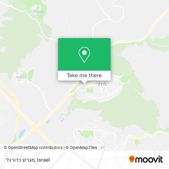 Карта מגרש כדורגל